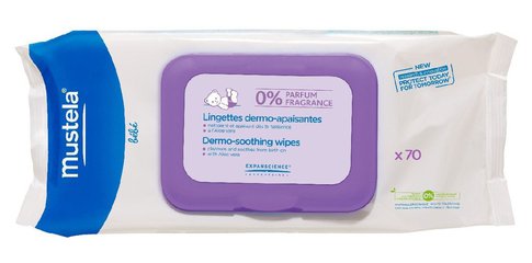 Mustela bebe салфетки влажные