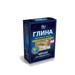 Глина черная с минералами мертвого моря