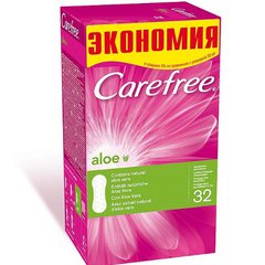 Carefree салфетки воздухопроницаемые алоэ