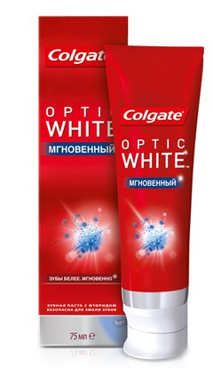 Колгейт з/п optic white мгновеннный