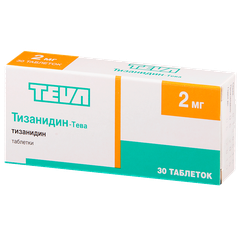 Тизанидин-Тева - фото упаковки