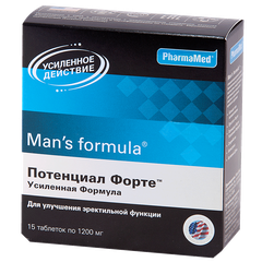 Man`s formula Потенциал Форте - фото упаковки