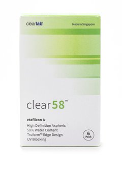 CLEARLAB Clear 58 Контактные линзы R8.3 -00,75