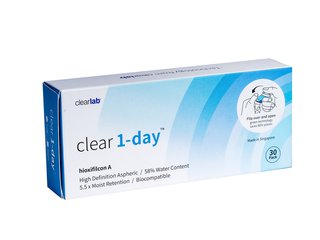 CLEARLAB Clear 1-day Контактные линзы R8.7 -02,00