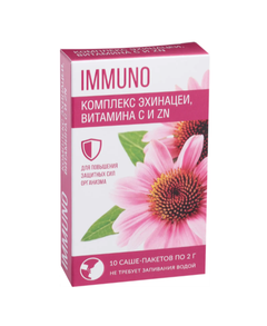 Комплекс Эхинацеи, Витамина С и цинка Immuno