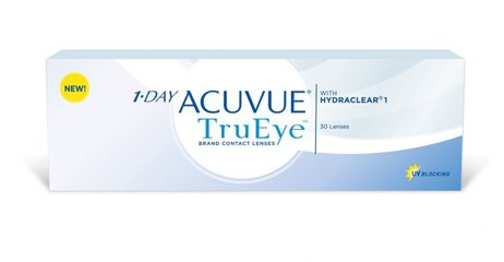 Линза контактная Acuvue 1-DAY TruEye BC=8,5 -1,75