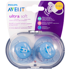 Avent UltraSoft Пустышка силиконовая