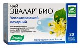 Чай эвалар био успокаивающий вечерний