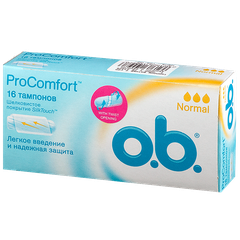 Тампоны O.B. ProComfort Normal