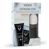 Vichy Dermablend флюид тональный тон 15+тональная основа тон 15+аппликатор для нанесения