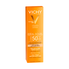 Vichy capital ideal soleil антивозрастной крем 3 в 1 SPF 50+