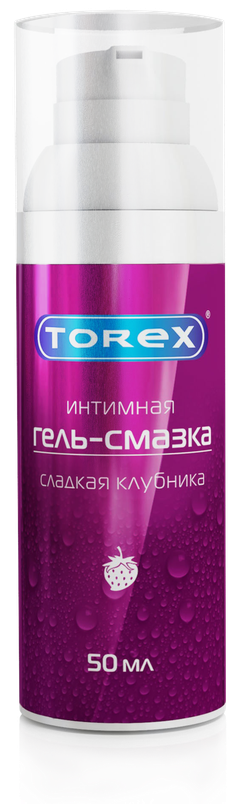 Torex гель-смазка интимная сладкая клубника