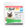 Капли ROLF CLUB 3D R401 для кошек до 4 килограмм от клещей, блох и комаров