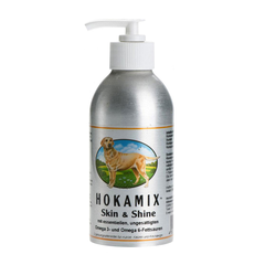 Комплексное дополнительное питание для собак HOKAMIX Skin & Shine