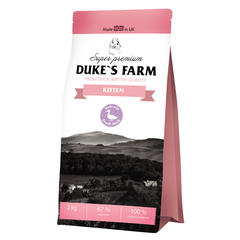 Корм для котят DUKE'S FARM утка сух.