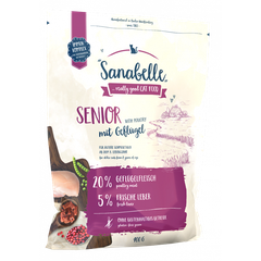 Корм для кошек SANABELLE Senior для пожилых с птицей сух.