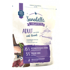 Корм для кошек SANABELLE Adult со страусом сух.