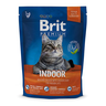 Корм для кошек BRIT Premium Cat Indoor для живущих в помещении, курица и печень сух.