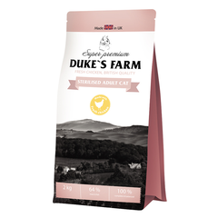 Корм для кошек DUKE'S FARM для стерилизованных кошек, курица сух.