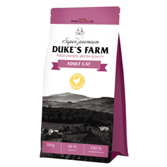 Корм для кошек DUKE'S FARM курица сух.