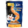 Корм для кошек FELIX (Феликс) Sensation Курица, морковь конс.