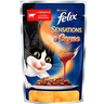Корм для кошек FELIX Sensation в Удивительном соусе Говядина, томат конс.