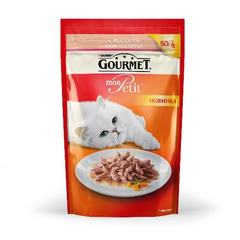 Корм для кошек GOURMET Mon Petit Лосось конс.