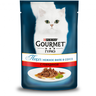 Корм для кошек GOURMET PERLE говядина в подливе конс.
