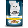 Корм для кошек GOURMET PERLE курица кусочки в подливе конс.
