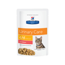 Корм для кошек Hill's Prescription Diet Feline C/D при лечении МКБ, лосось пауч