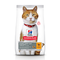 Корм для кошек Hill's Science Plan для стерилизованных, курица сух.
