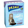 Корм для кошек MJAU мясные кусочки в желе с говяжьим фаршем конс.