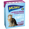 Корм для кошек MJAU мясные кусочки в соусе с говядиной конс.
