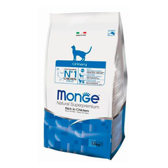 Корм для кошек MONGE Cat Urinary профилактика МКБ сух.