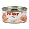 Корм для кошек PETREET Куриная грудка, лосось конс.