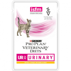 Корм для кошек PRO PLAN Veterinary Diets при мочекаменной болезни, курица пауч