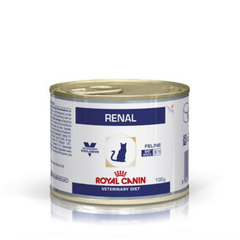 Корм для кошек ROYAL CANIN Vet Diet Renal при почечной недостаточности, курица конс.