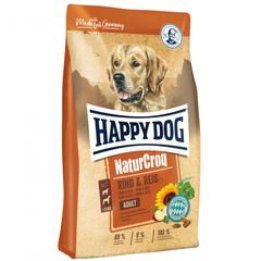 Корм для собак HAPPY DOG Natur Croq говядина, рис сух.