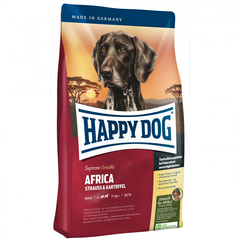 Корм для собак HAPPY DOG Африка мясо страуса сух.12,5кг