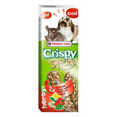 Лакомство для грызунов VERSELE-LAGA Crispy палочки для кроликов и шиншилл с травами 2х55г