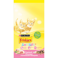 Корм для котят FRISKIES курица с молоком сух.2кг