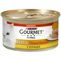 Корм для кошек GOURMET Gold Melting Heart Курица конс.