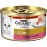 Корм для кошек GOURMET Gold суфле форель с томатами конс.