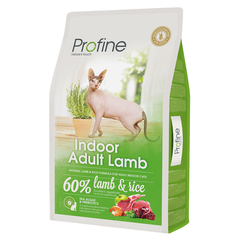 Корм для кошек PROFINE Indoor для живущих в помещении ягненок сух.2кг