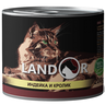 Корм для кошек LANDOR индейка с кроликом банка