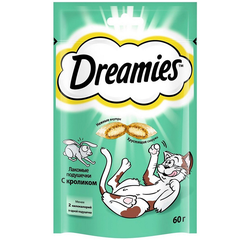 Лакомство для кошек DREAMIES с кроликом