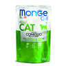 Корм для кошек MONGE Cat Grill Pouch итальянский кролик пауч