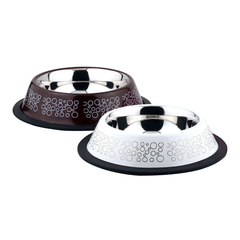 Миска для животных FOXIE Circle Bowl металлическая