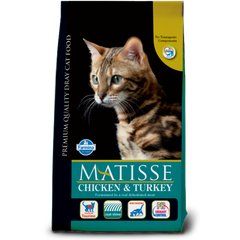 Корм для кошек FARMINA Matisse курица, индейка сух.