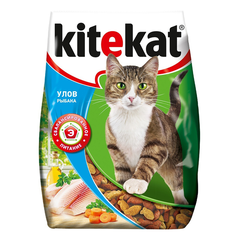 Корм для кошек KITEKAT Улов рыбака сух.